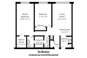 Floorplan of Margate Manor, Assisted Living, Margate, FL 11