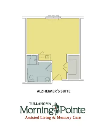 Floorplan of Morning Pointe of Tullahoma, Assisted Living, Tullahoma, TN 1
