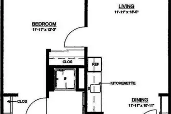 Floorplan of Sanatoga Court, Assisted Living, Pottstown, PA 1