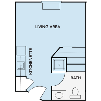 Floorplan of Sonata Viera, Assisted Living, Melbourne, FL 1