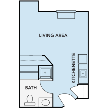 Floorplan of Sonata Viera, Assisted Living, Melbourne, FL 2