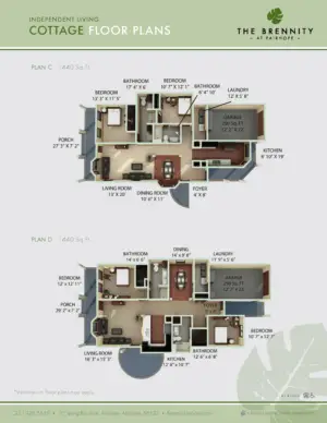 Floorplan of The Brennity at Fairhope, Assisted Living, Fairhope, AL 4