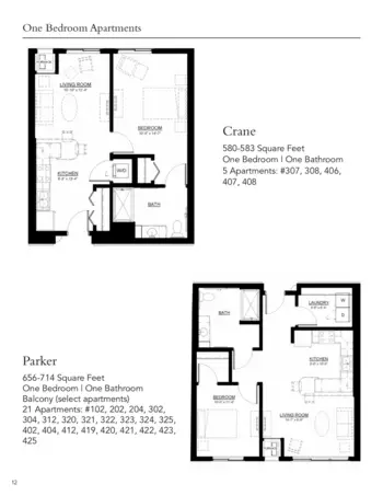 Floorplan of The Waters of Plymouth, Assisted Living, Memory Care, Plymouth, MN 2