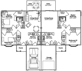 Floorplan of The Wyngate at Parkersburg Senior Living Community, Assisted Living, Parkersburg, WV 2