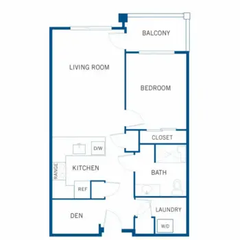 Floorplan of Andara Senior Living, Assisted Living, Scottsdale, AZ 3