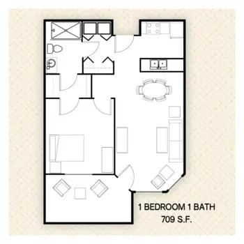 Floorplan of Arbor Oaks Senior Living, Assisted Living, Memory Care, Andover, MN 4