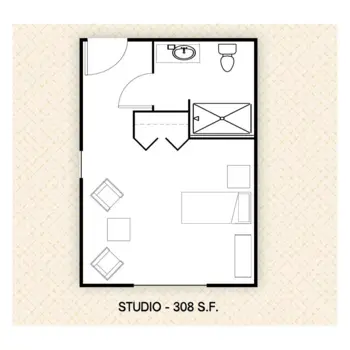 Floorplan of Arbor Oaks Senior Living, Assisted Living, Memory Care, Andover, MN 6