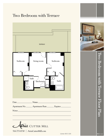 Floorplan of Atria Cutter Mill, Assisted Living, Great Neck, NY 6