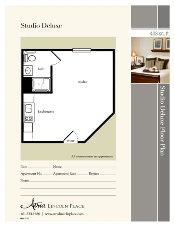 Floorplan of Atria Lincoln Place, Assisted Living, Memory Care, Lincoln, RI 3