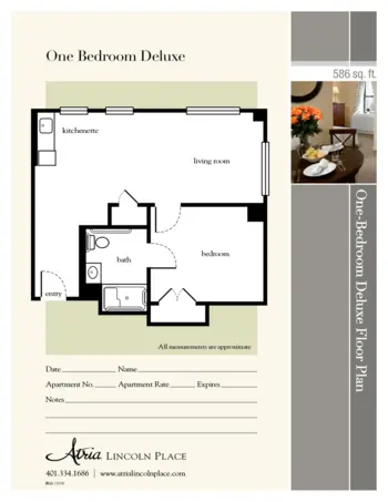 Floorplan of Atria Lincoln Place, Assisted Living, Memory Care, Lincoln, RI 6