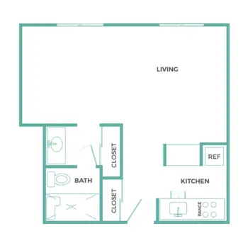 Floorplan of Cadence Living - Millbrae, Assisted Living, Millbrae, CA 2