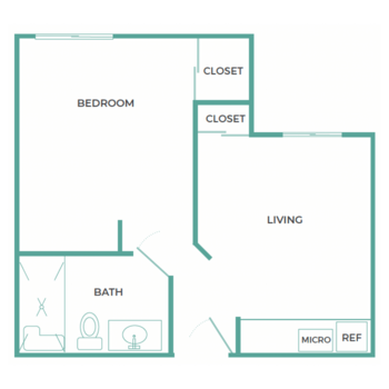 Floorplan of Cadence Living - Millbrae, Assisted Living, Millbrae, CA 3