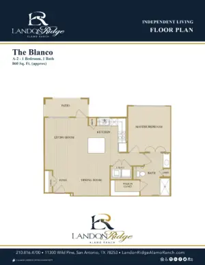 Floorplan of Landon Ridge - Alamo Ranch, Assisted Living, San Antonio, TX 18