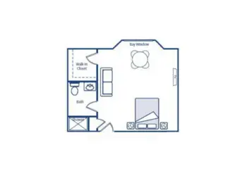 Floorplan of Morningside of Chesterfield Village, Assisted Living, Springfield, MO 6