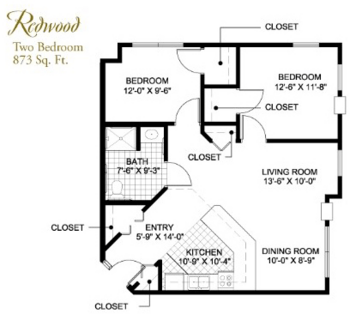 Floorplan of Park Terrace Assisted Living, Assisted Living, Memory Care, Buffalo, MN 2
