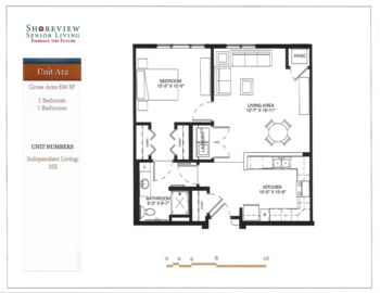 Floorplan of Shoreview Senior Living, Assisted Living, Memory Care, Shoreview, MN 1