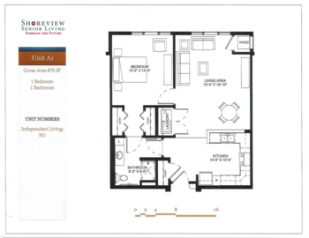 Floorplan of Shoreview Senior Living, Assisted Living, Memory Care, Shoreview, MN 6