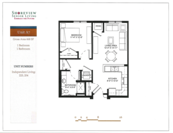 Floorplan of Shoreview Senior Living, Assisted Living, Memory Care, Shoreview, MN 10