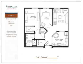 Floorplan of Shoreview Senior Living, Assisted Living, Memory Care, Shoreview, MN 14