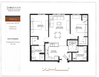 Floorplan of Shoreview Senior Living, Assisted Living, Memory Care, Shoreview, MN 17