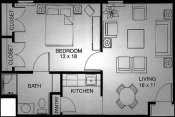 Floorplan of Village Manor Assisted Living, Assisted Living, Lewisburg, TN 1