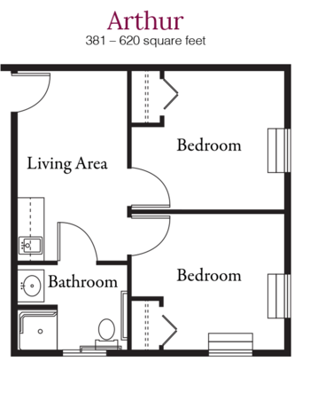 Floorplan of Avalon Assisted Living Residences, Assisted Living, Bridgewater, NJ 1