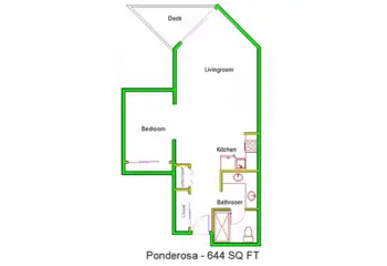 Floorplan of Granite Gate Senior Living, Assisted Living, Prescott, AZ 9