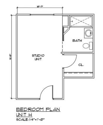 Floorplan of Home of the Good Shepherd at Highpointe, Assisted Living, Malta, NY 1