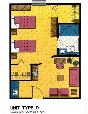 Floorplan of Jourdanton Assisted Living, Assisted Living, Jourdanton, TX 2