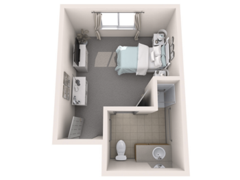 Floorplan of Orchard Pointe, Assisted Living, Memory Care, Port Orchard, WA 2