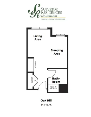 Floorplan of Superior Residences of Clermont, Assisted Living, Clermont, FL 1