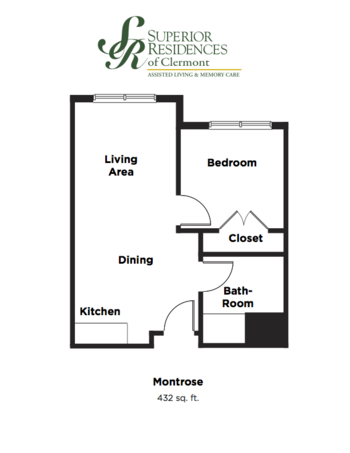 Floorplan of Superior Residences of Clermont, Assisted Living, Clermont, FL 6