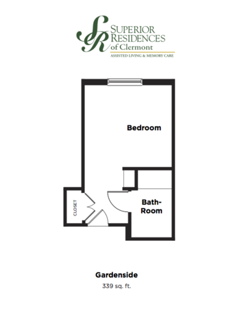 Floorplan of Superior Residences of Clermont, Assisted Living, Clermont, FL 7