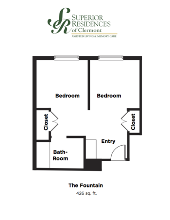 Floorplan of Superior Residences of Clermont, Assisted Living, Clermont, FL 8