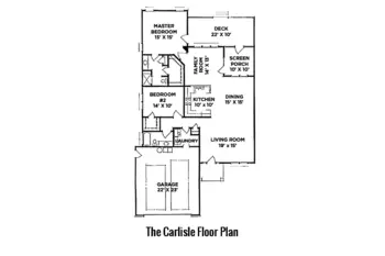 Floorplan of The Hills of Cumberland Village, Assisted Living, Aiken, SC 18