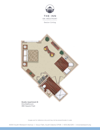Floorplan of The Inn on Westport, Assisted Living, Sioux Falls, SD 4