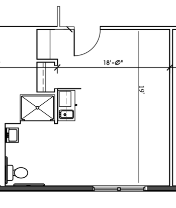Floorplan of Cottages at Salem, Assisted Living, Salem, IL 1