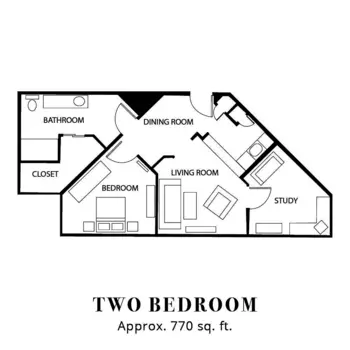 Floorplan of Green Tree, Assisted Living, Memory Care, Sand Springs, OK 5