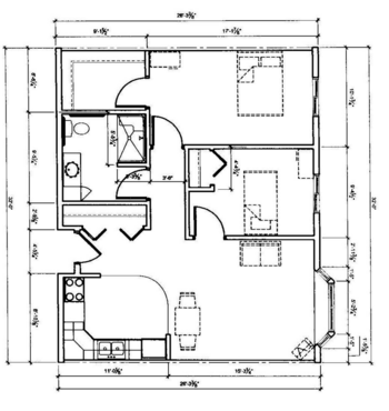 Floorplan of Ingleside, Assisted Living, Memory Care, Fairmont, MN 1