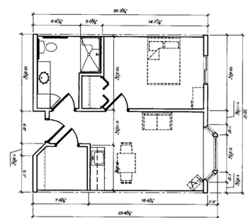 Floorplan of Ingleside, Assisted Living, Memory Care, Fairmont, MN 2