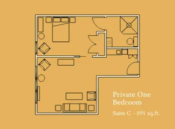 Floorplan of Renew Saddle Rock, Assisted Living, Memory Care, Aurora, CO 2
