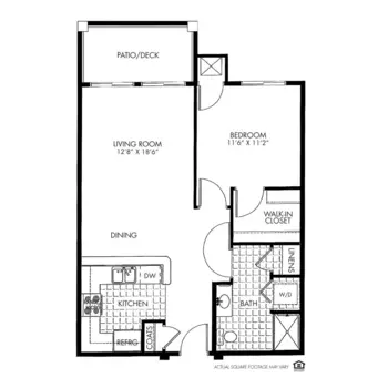 Floorplan of Silvercrest Garner, Assisted Living, Memory Care, Davenport, IA 16