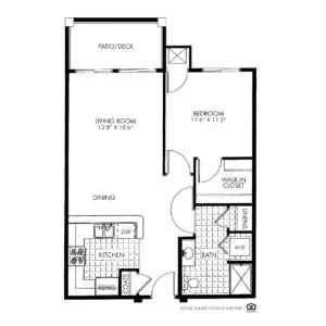 Floorplan of Silvercrest Garner, Assisted Living, Memory Care, Davenport, IA 18