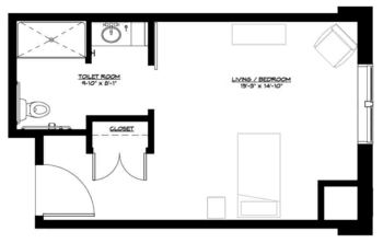 Floorplan of Ashtongrove Senior Living, Assisted Living, Georgetown, KY 7