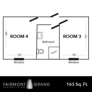 Floorplan of Fairmont Grand Senior Living, Assisted Living, Rapid City, SD 1