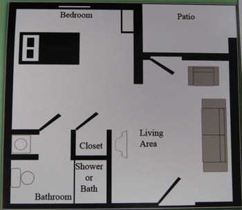 Floorplan of Kimball County Manor Assisted Living, Assisted Living, Kimball, NE 3