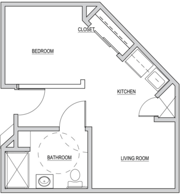 Floorplan of Legacy House of Taylorsville, Assisted Living, Taylorsville, UT 1