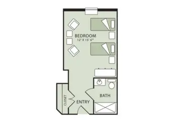 Floorplan of Morningside of Raleigh, Assisted Living, Raleigh, NC 3