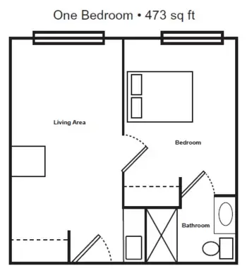 Floorplan of Neawanna by the Sea, Assisted Living, Seaside, OR 2