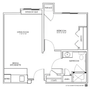 Floorplan of Orchard Gardens Assisted Living, Assisted Living, Valley, NE 3